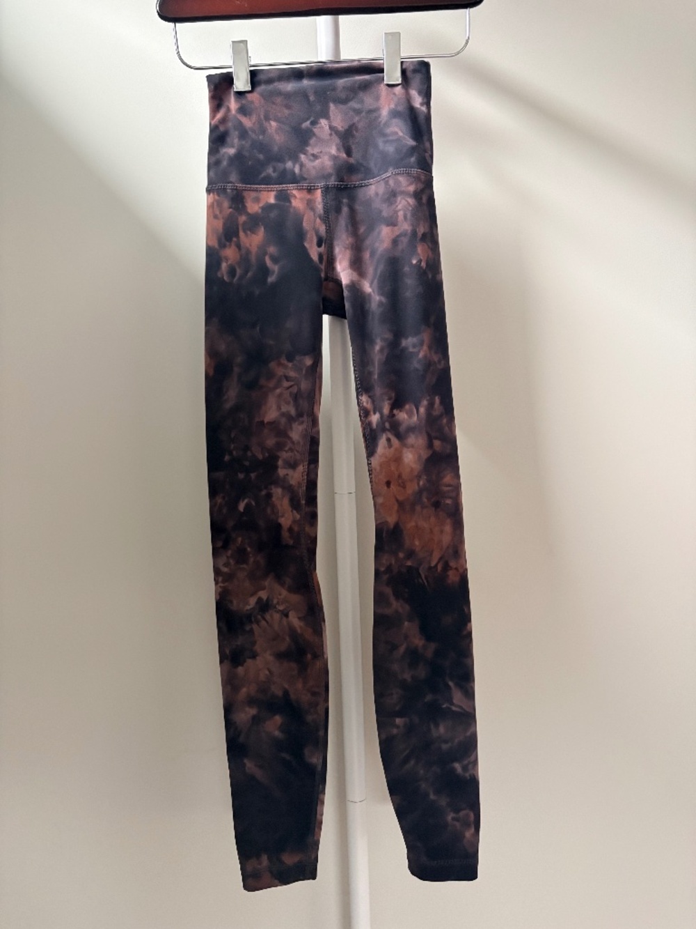Lululemon Align 28” Diamond Dye Pink Grey Leggings Size 0